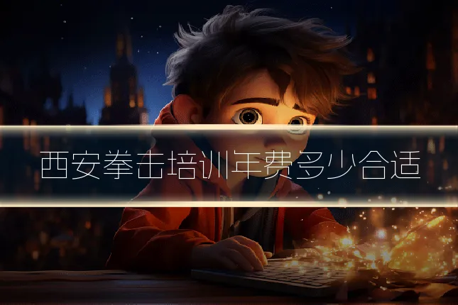 西安拳击培训年费多少合适