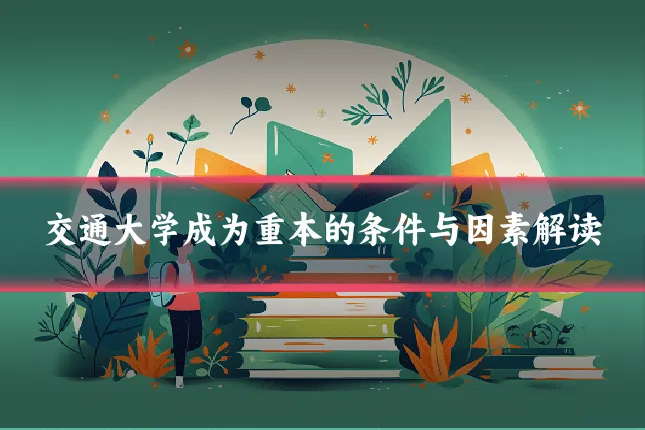 交通大学成为重本的条件与因素解读