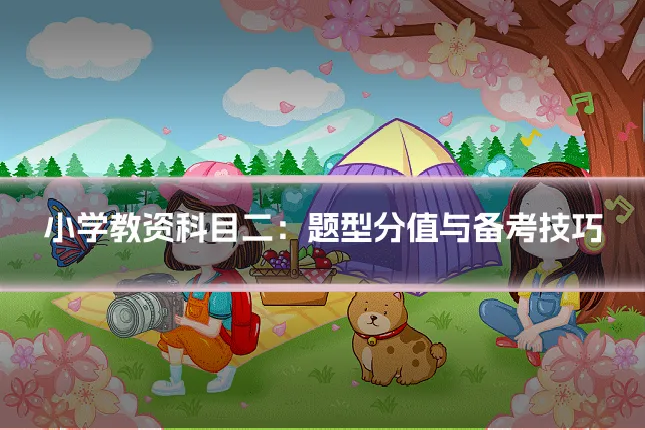 小学教资科目二：题型分值与备考技巧