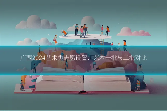 广西2024艺术类志愿设置：艺本一批与二批对比