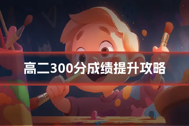 高二300分成绩提升攻略