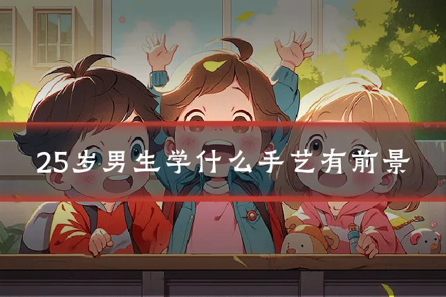 25岁男生学什么手艺有前景