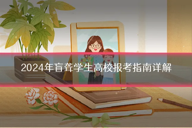 2024年盲聋学生高校报考指南详解