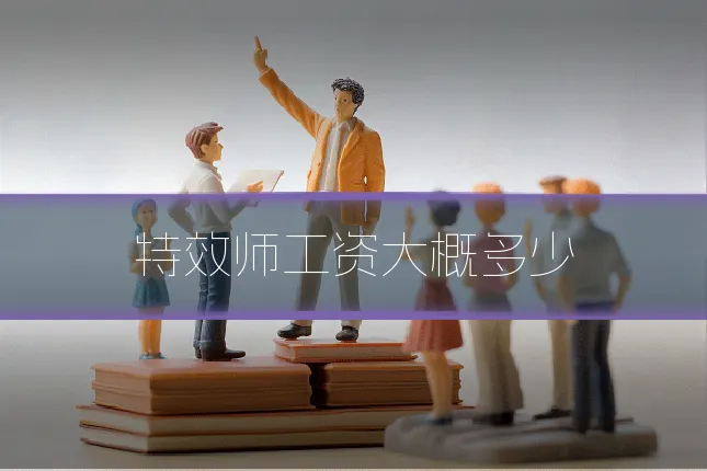 特效师工资大概多少
