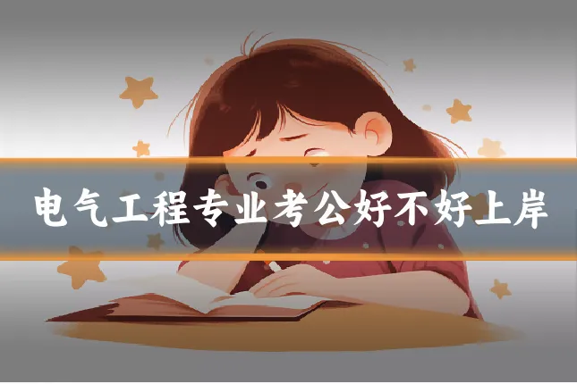 电气工程专业考公好不好上岸