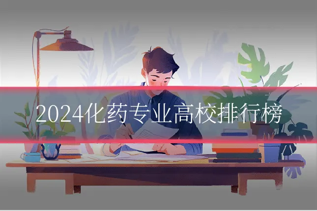 2024化药专业高校排行榜