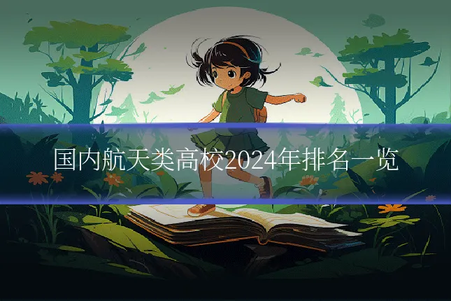 国内航天类高校2024年排名一览