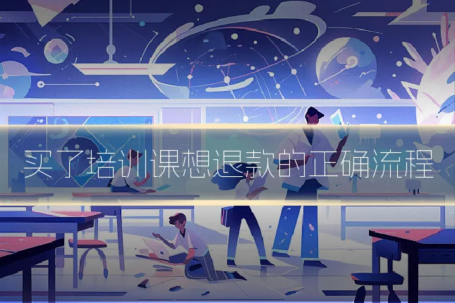 买了培训课想退款的正确流程