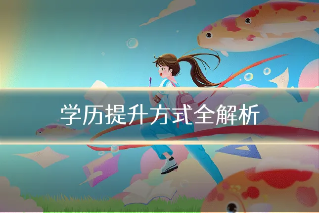 学历提升方式全解析