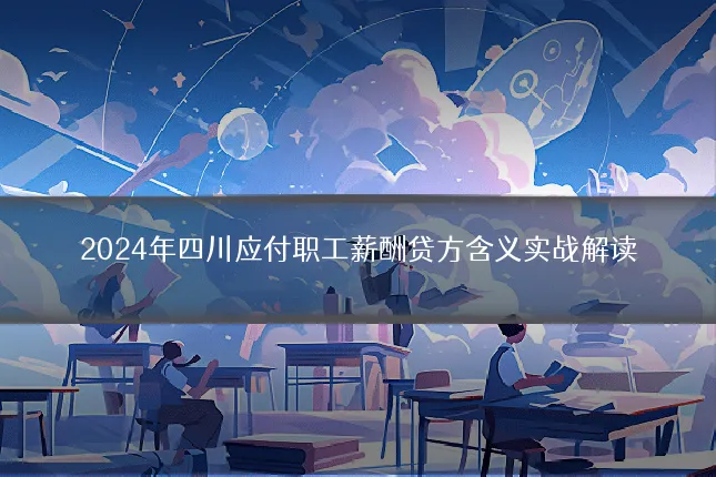 2024年四川应付职工薪酬贷方含义实战解读