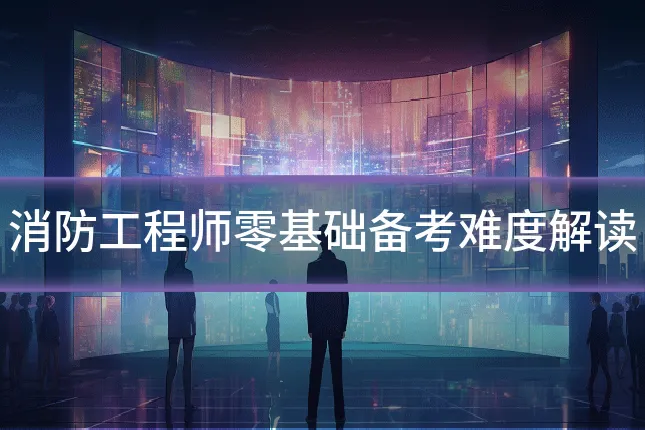 消防工程师零基础备考难度解读