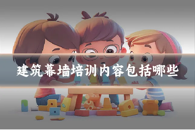 建筑幕墙培训内容包括哪些
