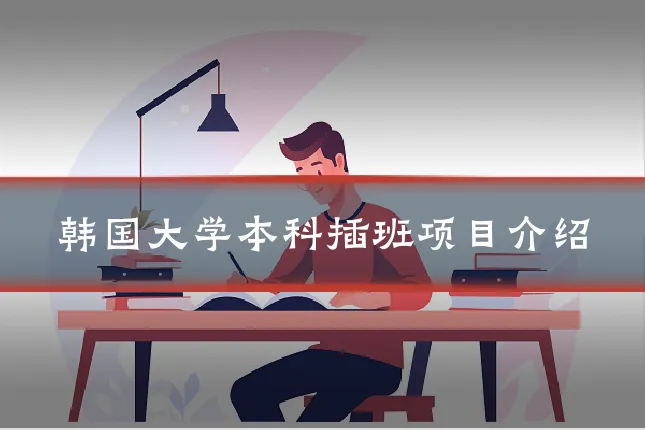 韩国大学本科插班项目介绍