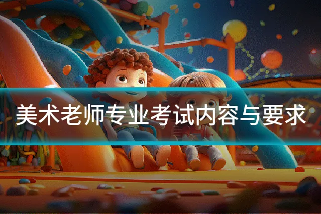 美术老师专业考试内容与要求