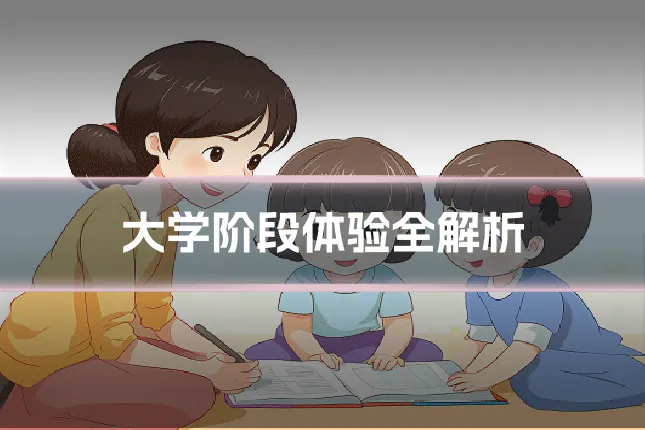 大学阶段体验全解析