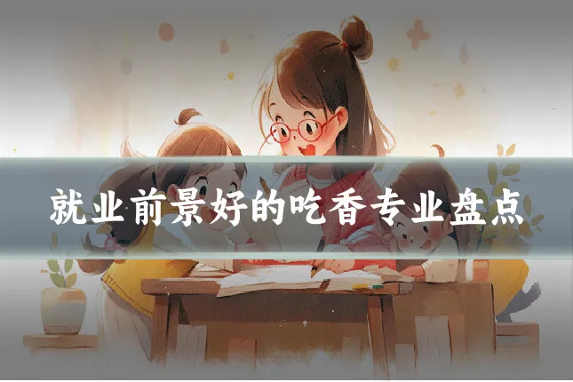 就业前景好的吃香专业盘点