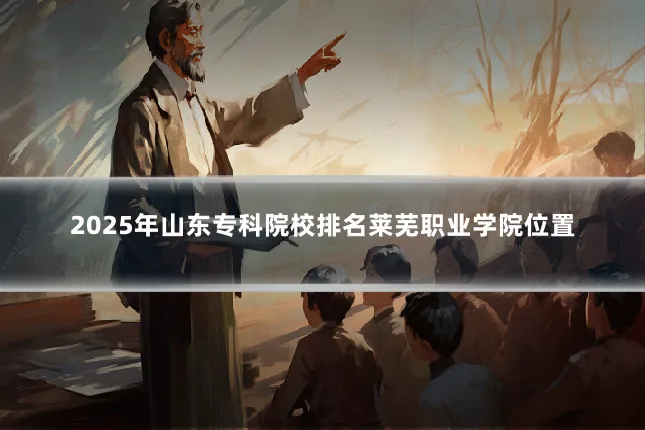 2025年山东专科院校排名莱芜职业学院位置