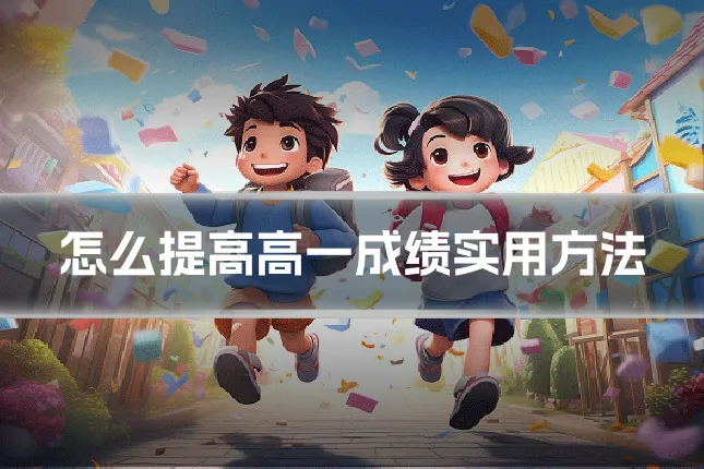 怎么提高高一成绩实用方法