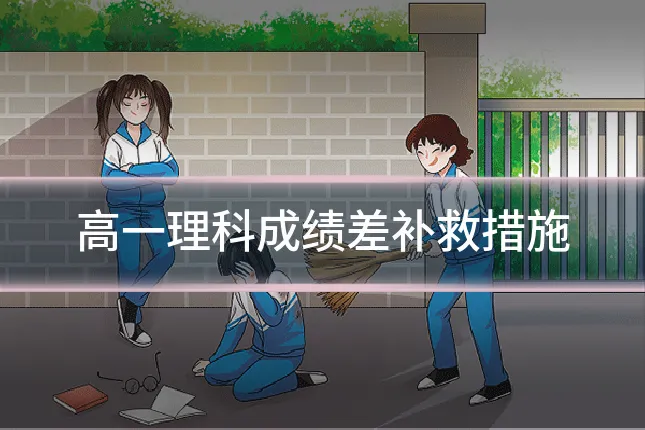 高一理科成绩差补救措施