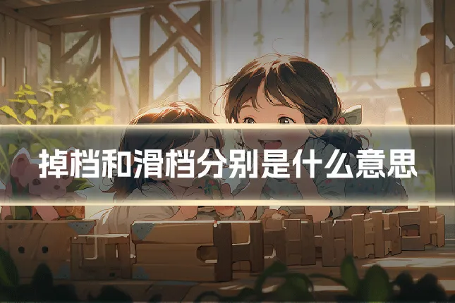 掉档和滑档分别是什么意思