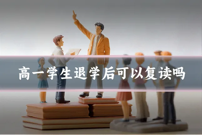 高一学生退学后可以复读吗