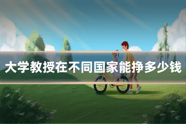 大学教授在不同国家能挣多少钱