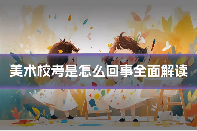 美术校考是怎么回事全面解读