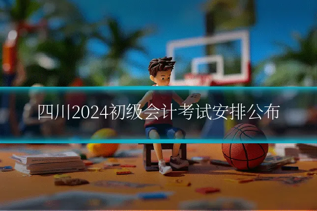 四川2024初级会计考试安排公布