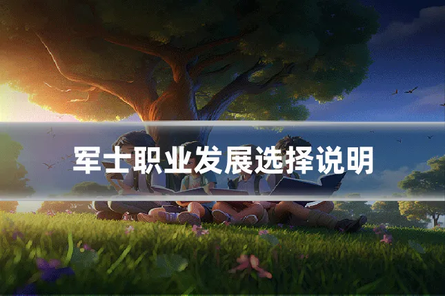 军士职业发展选择说明