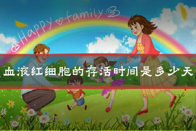血液红细胞的存活时间是多少天