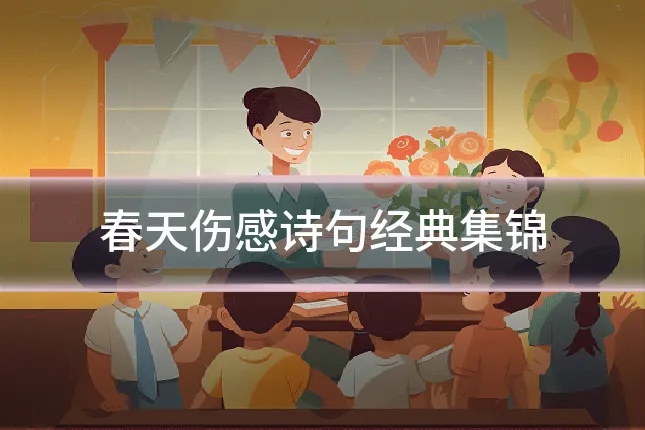 春天伤感诗句经典集锦