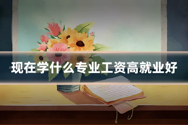 现在学什么专业工资高就业好