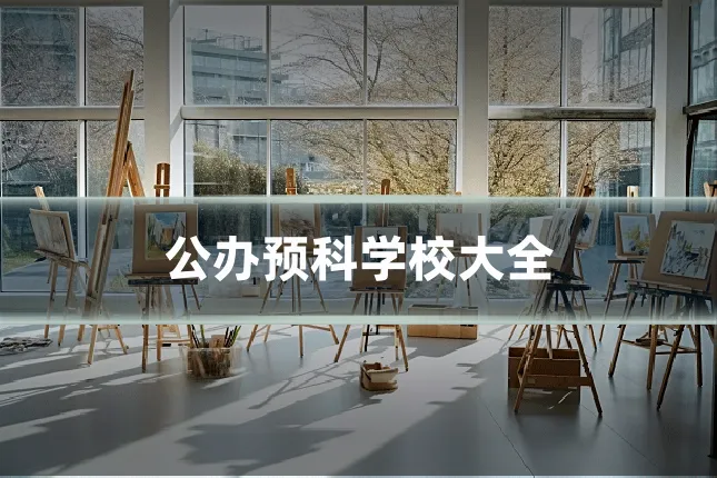 公办预科学校大全