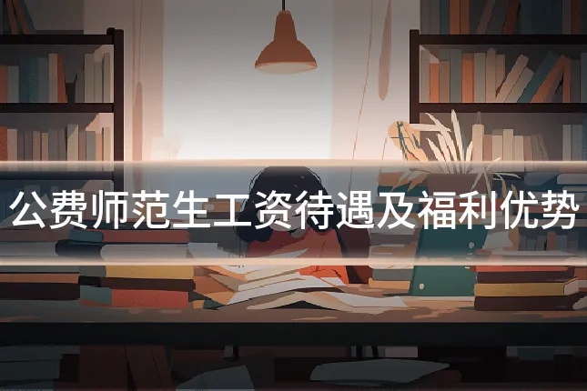 公费师范生工资待遇及福利优势