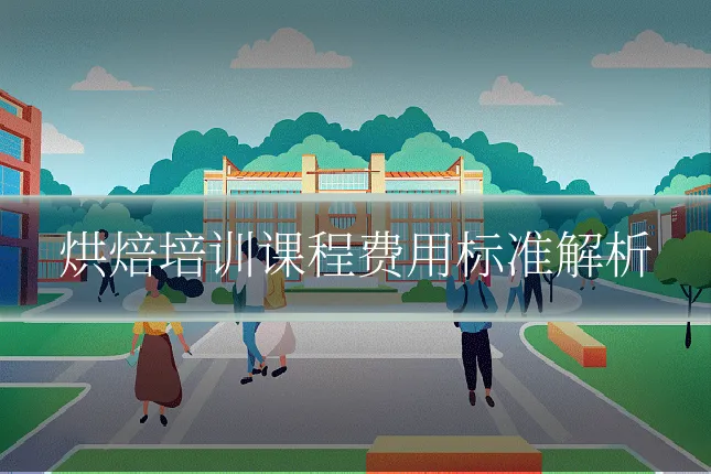 烘焙培训课程费用标准解析