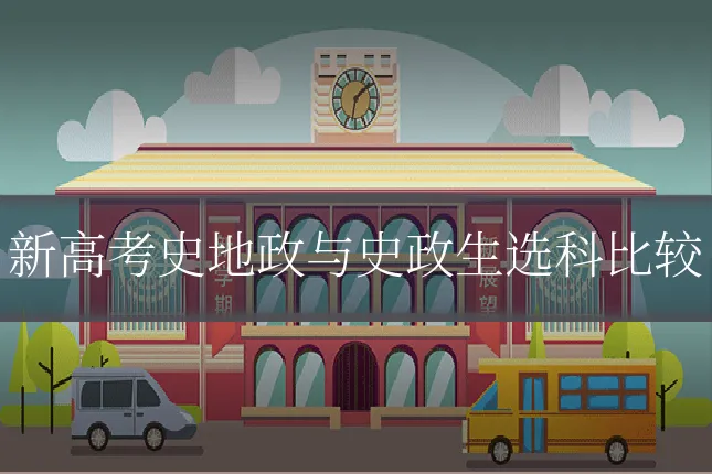 新高考史地政与史政生选科比较