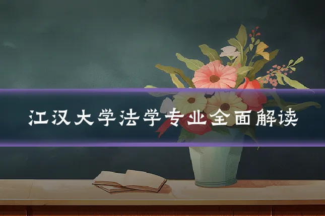 江汉大学法学专业全面解读