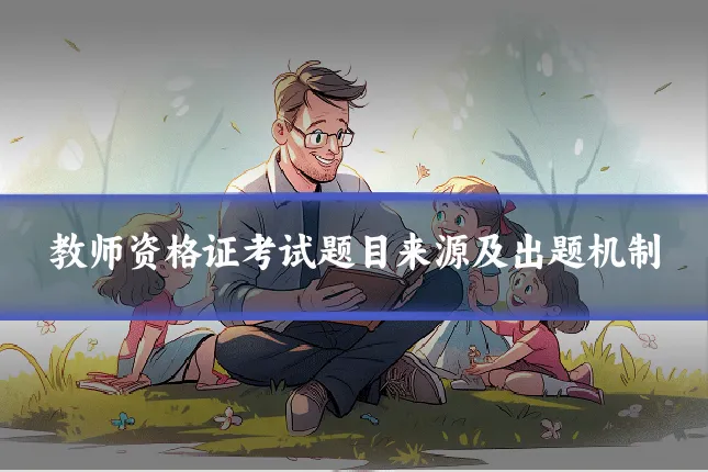 教师资格证考试题目来源及出题机制