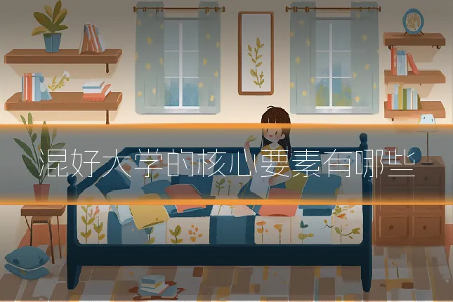 混好大学的核心要素有哪些