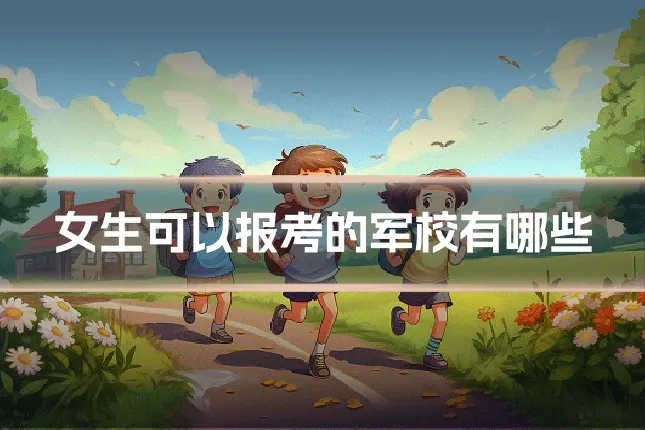 女生可以报考的军校有哪些