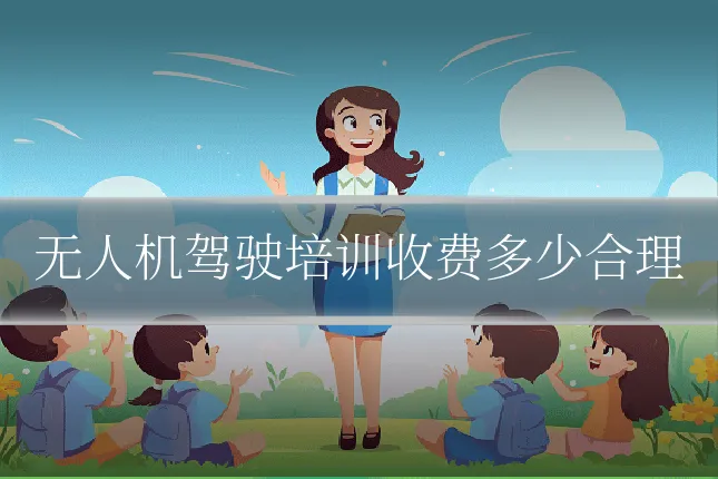 无人机驾驶培训收费多少合理