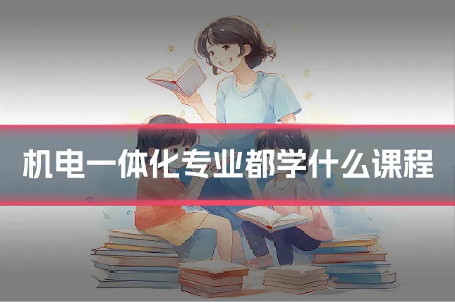 机电一体化专业都学什么课程