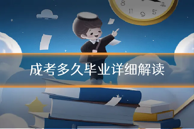 成考多久毕业详细解读