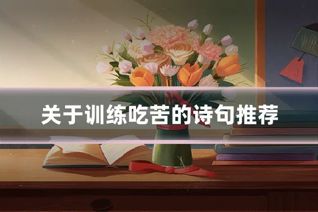 关于训练吃苦的诗句推荐