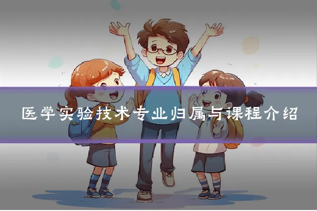 医学实验技术专业归属与课程介绍