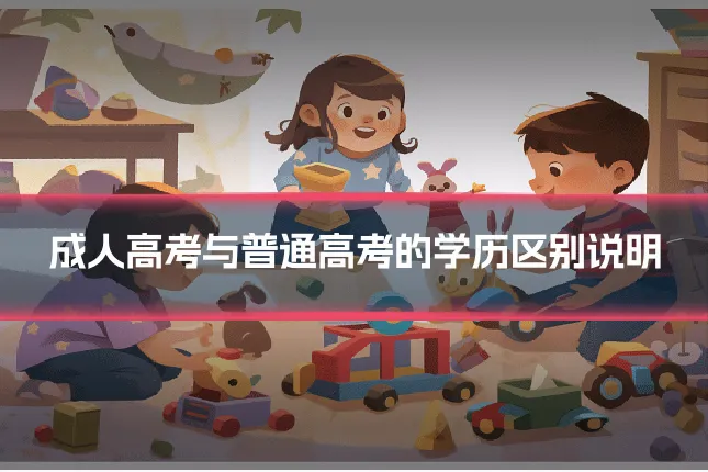 成人高考与普通高考的学历区别说明
