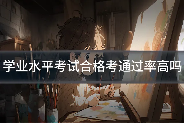 学业水平考试合格考通过率高吗