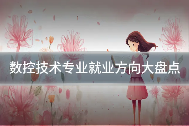 数控技术专业就业方向大盘点