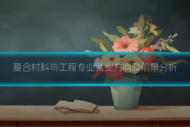 复合材料与工程专业就业方向及前景分析