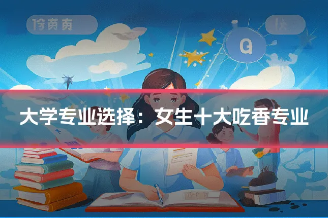大学专业选择:女生十大吃香专业